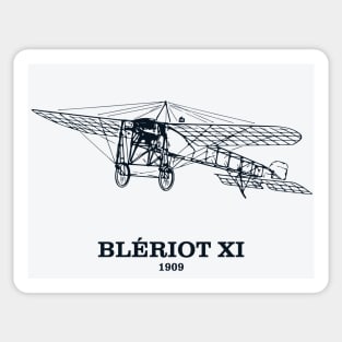 Blériot XI 1909 Aircraft Sticker
